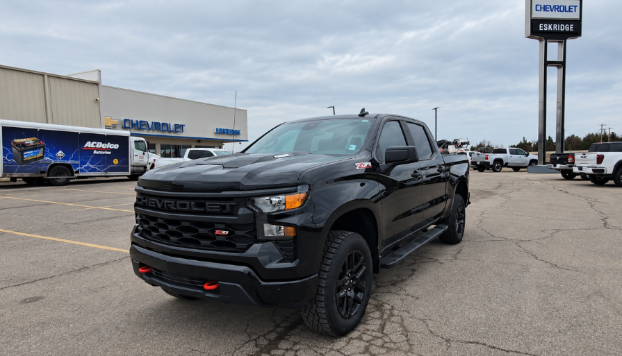 2026 Chevrolet Silverado 1500 parked at dealership lot